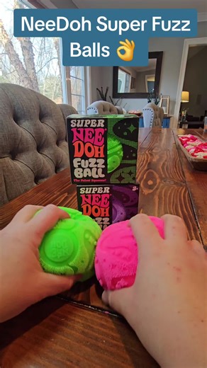 The Super NeeDoh Fuzz Balls are heeeeeereeeeeee #needoh #squishy #squishytoys #squishies #squishytoy @NeeDoh Official