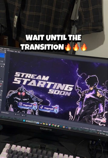 Project Done! @KingYonnyz Animated Overlay Live Streaming for Tiktok Studio, Streamchamp, and OBS! #overlaylivestream #streampack #motiongraphics #mllb
