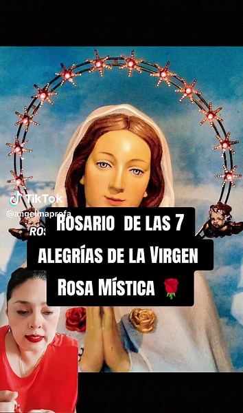 Rosario de las 07 Alegrías con Rosa Mística