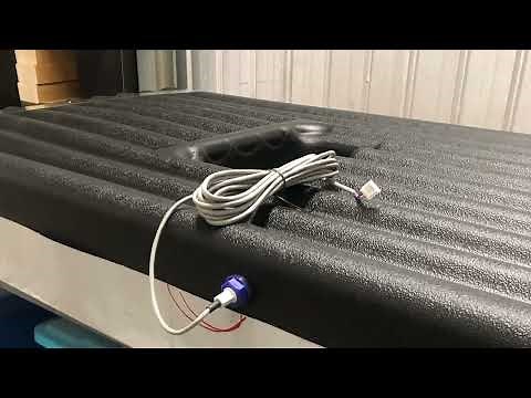 Installing a grey water tank on a caravan