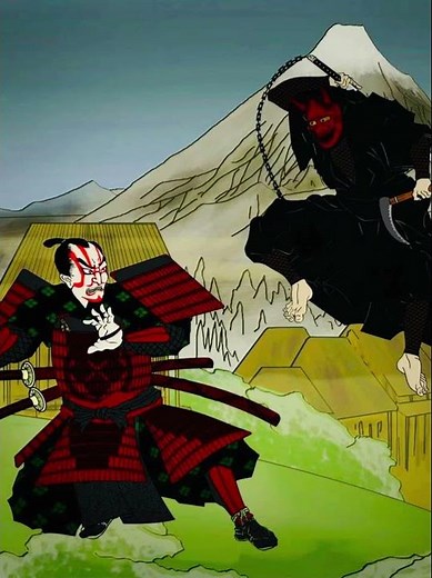 Samurai kabuki theater sound effects ￼