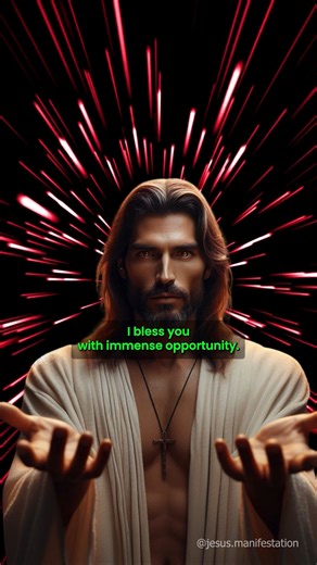 3.3K views · 376 reactions | God Says: I Bless You With Immense Opportunity Support us & Donate Here https://www.buymeacoffee.com/jesus.manifestation | Jesus Manifestation | Facebook