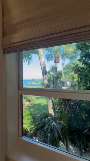 Nothing complements coastal views quite like our woven wood shades.  Video: @expressivedesignsystems | Alta Window Fashions | Facebook
