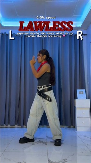 SB19 ‘LAWLESS’ Dance Tutorial Slow and Mirrored #SB19 #SB19VISA #VISA #dancechallenge