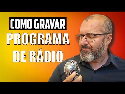 How to make a professional, high-quality recorded radio program.