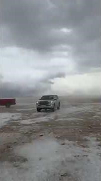 برد كثيف على الوجاجه- قطر 🇶🇦❄️ ❄️‏Qatar - ⁦‪#hailstorm‬⁩