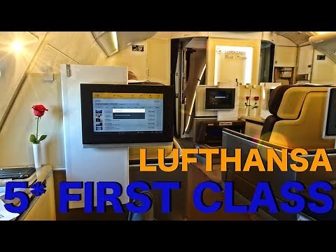 LUFTHANSA FIRST CLASS | LOS ANGELES-FRANKFURT | AIRBUS A380