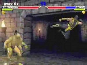 Mortal Kombat 4 playthrough with scorpion PC version 2/2