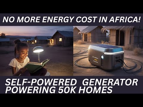 BREAKING! Maxwell’s Generator Could Transform Africa’s Energy Future