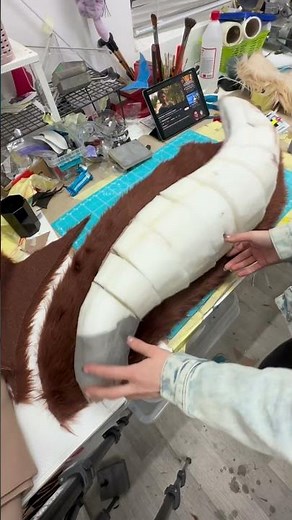 Fox tail tutorial! 🦊 #furry