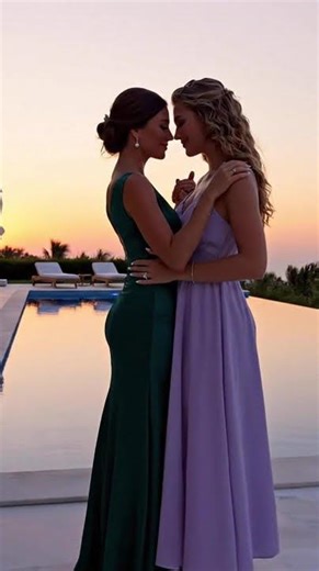 Sunlight on Her Skin - Lesbian Kiss - Lesbian Kissing - Girls Kissing - Lesbian Lip Kiss - Kiss