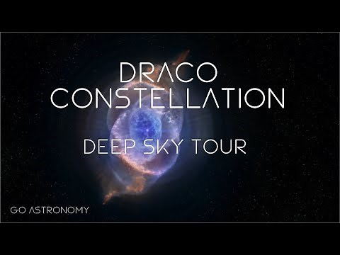 Draco Constellation Deep Sky Tour: Nebulae & Galaxies