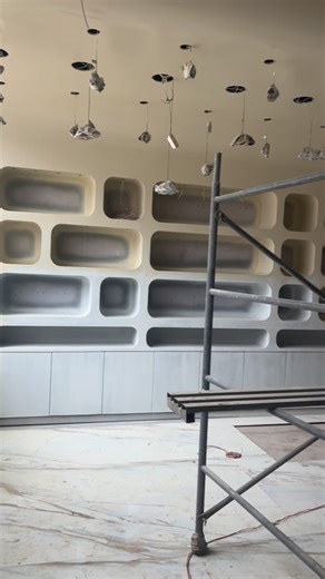 Flowspace Architecture Studio on Instagram: "Moulded scoops of fluid, sculptural volumes come together in a seamless composition, embracing the essence of free-flow architecture. Each curve is thoughtfully shaped to express movement, openness, and continuity, while the harmonious interplay of forms highlights the unique character of the theme. The design celebrates organic geometry, where structure and aesthetics merge to create an identity that is both dynamic and distinctive #project #architec