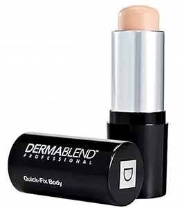 Amazon.com: Dermablend Quick-Fix Body Makeup Full Coverage Foundation Stick, Water-Resistant Body Concealer for Imperfections & Tattoos, 0.42 oz : Beauty & Personal Care