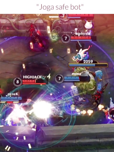 "joga safe bot" daqui a pouco tão pedindo pra gente jogar na t2