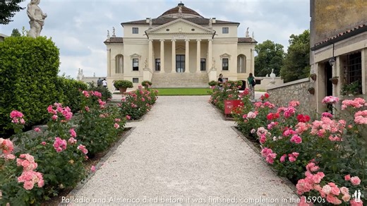 安德烈亚·帕拉第奥的4K别墅拉罗通达内部