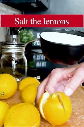 Preserved Lemons (Fermented Lemons)