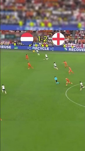 England Beat Netherlands! 💥 2-1 Win | Euro 2024 Semi Final #netherlands #england #shorts