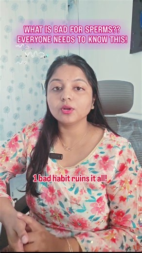 APOORVA DR on Instagram: "🚫🍻 Good food alone can’t save your sperm! 💨🚬 Smoking damages sperm DNA. 🍺 Alcohol lowers testosterone. 💊 Drugs slow down sperm production. 💪⚠️ Steroids bulk your body but shut down natural sperm-making. 😣 Stress disrupts fertility hormones. ⚖️ Obesity overheats the body & weakens sperm. 🥗💪 You may eat the best foods… …but one bad habit can undo everything. ✨ Small changes today create big results tomorrow. ✨ Your habits decide your fertility. ✨ Stronger habits