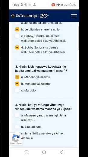 GoTranscript Swahili audio test Answer 03/02/2025| Online Earning 100% #onlineearning