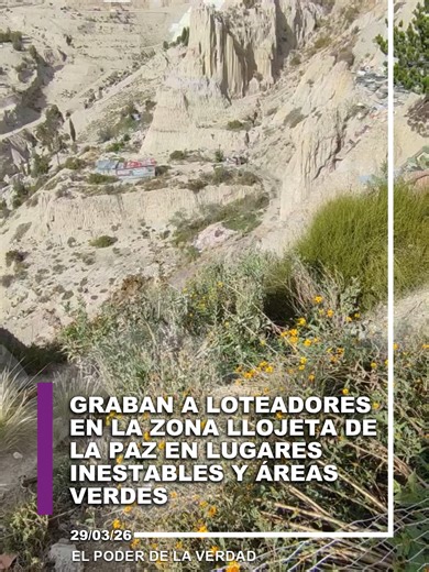 Loteamiento en Llojeta de La Paz: Preocupación Ambiental