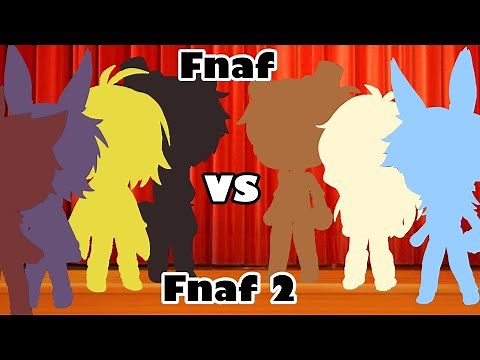 Fnaf 1 VS Fnaf 2 || GachaLife singing battle || ⚠️Gore⚠️