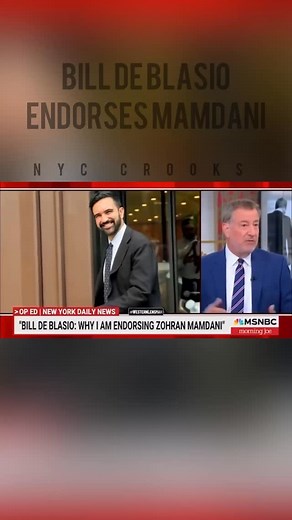 33 reactions · 35 comments | Money laundering Bill de Blasio endorses trust fund baby terrorist socialist Zohran Mamdani 冷 If this isn’t a wake up call for the Democrats idk what else can be said! #newyork #nycnews | I Don't Do Ugly | Facebook