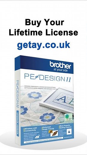 Brother PE Design 11 For Windows Lifetime License key