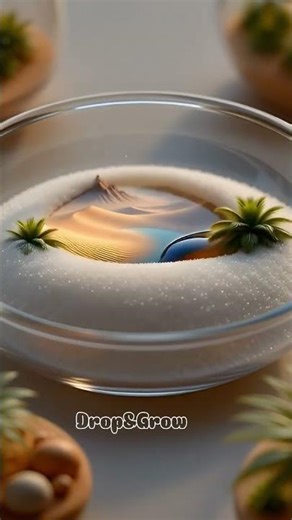 Sahara Desert Oasis at Twilight 🌴✨ | Golden Dunes, Calm Water & Cinematic ASMR”