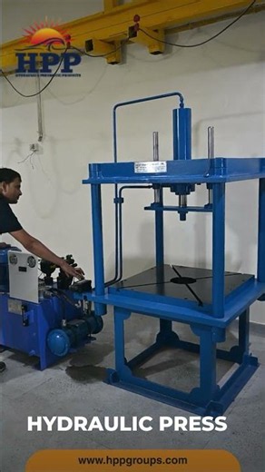 This hydraulic press machine cuts production costs in seconds — watch #shorts