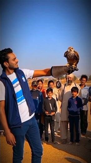 “Realistic Eagle On Hand Scene — Trending AI Video 2025!”