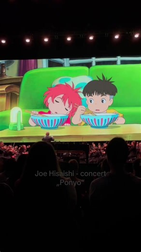 Ponyo - ganzes video vom Joe Hisaishi konzert ✨ #joehisaishi #concert #joehisaishiconcert #ghibli #ghiblistudios #fy #ponyo