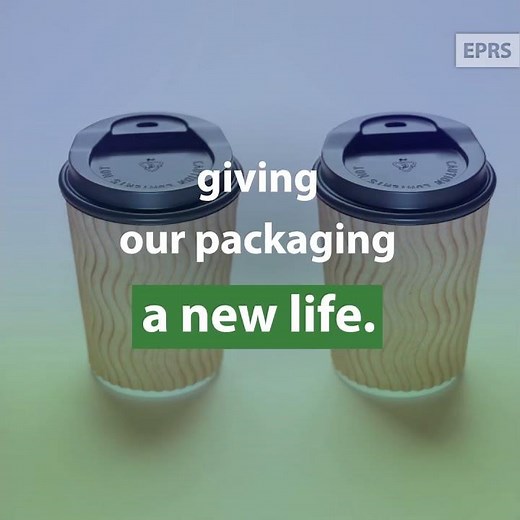 Recycling packaging waste
