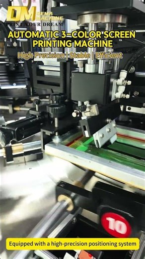 3 colos Autoamtic Screen Printer 1