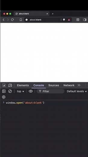 The Web Browser's "about:blank" Special built-in URL #webdevelopment #webbrowser #computerscience