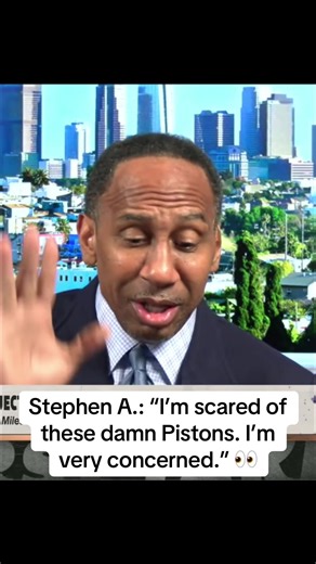 Stephen A. Smith Expresses Fear of the Pistons