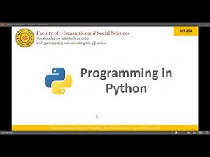 Lecture 05 - Pseudocode to Python code