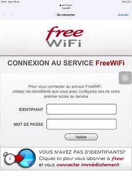 Comment se connecter à Free wifi et qu’elle sont les codes