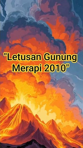 "Tragedy. The Massive Eruption of Mount Merapi in 2010" #history