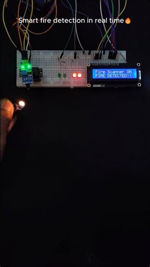 Smart Fire Detection Radar System That Scans, Detects, and Instantly Alerts to Save Lives Fast