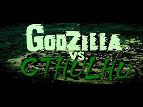 Godzilla vs Cthulhu - Official Teaser Trailer - EDF (Lovecraftian horror comedy)