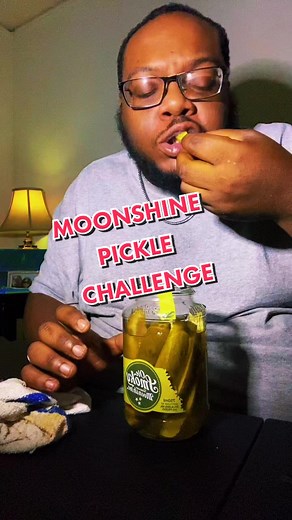 Moonshine Pickle Challenge - Tiktok Food Challenge