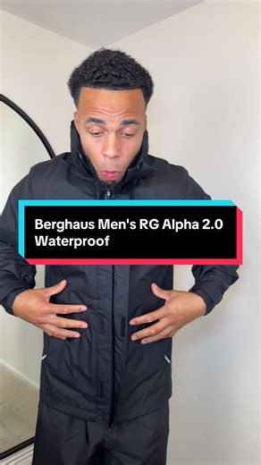100% waterproof Berghaus jacket is such a nice clean fit #berghaus