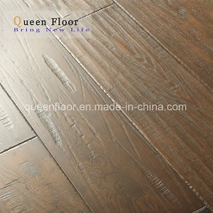[Hot Item] Building Material Spc Floor Handscraped Surface HDF Wooden 12mm Laminated Flooring