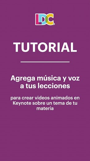 Cómo hacer videos explicativos con animaciones en Keynote