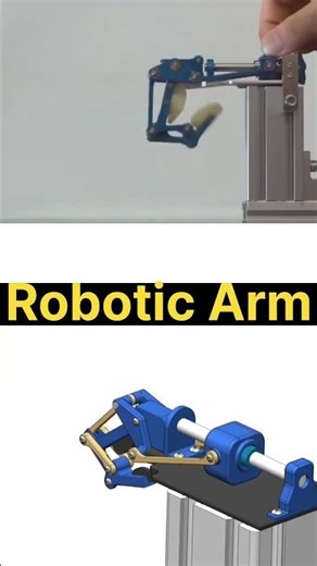 Robotic arm in action 🤖 Precision meets innovation.