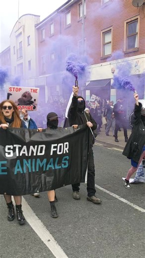 We're marching through Liverpool ✊📢 #WorldDayForAnimalsInLabs | Animal Justice Project