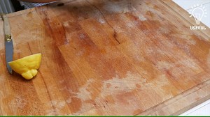47K views · 83 shares | How to clean a wooden cutting board with lemon and salt. | Useful | Facebook
