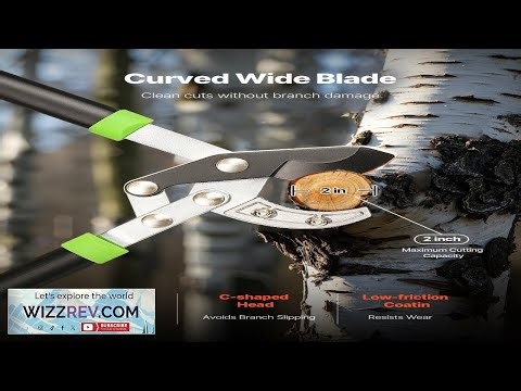 VEVOR Loppers for Tree Trimming 32 inch Garden Anvil Trimmer with Compound