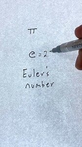 Everyone knows pi, but what about e #math #mathematics #mathteacher #STEM #learnontiktok | Tanya Zakowich